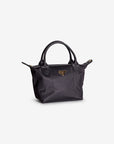 WENGEN | Shopper Nylon classic schwarz/gold - leicht seitlich
