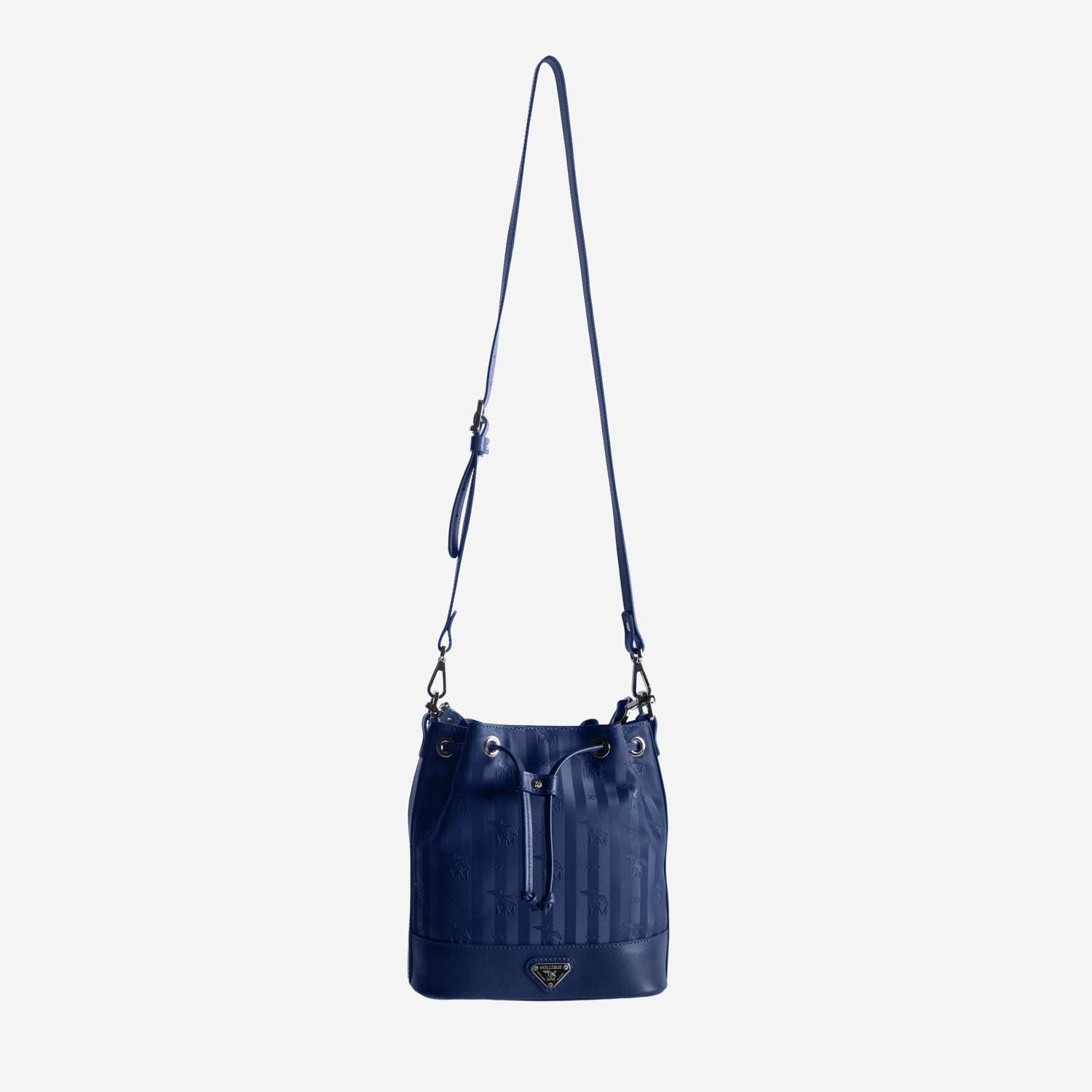 SION | Beuteltasche deep blau/silber - längenverlängerung