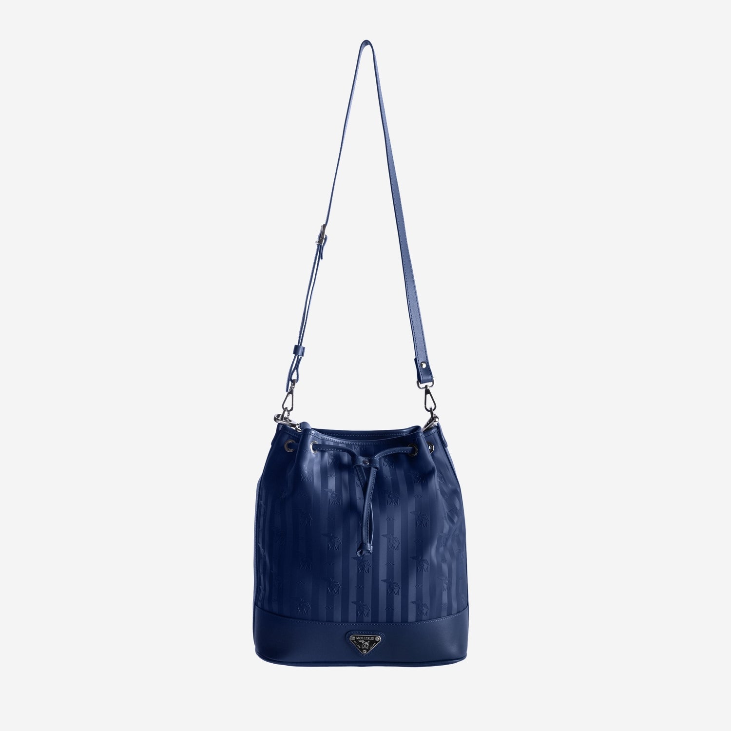 NIESEN | Beuteltasche deep blau/silber - riemenverlängerung