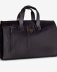 Seefeld | Reisetasche Nylon classic schwarz/gold - leicht seitlich