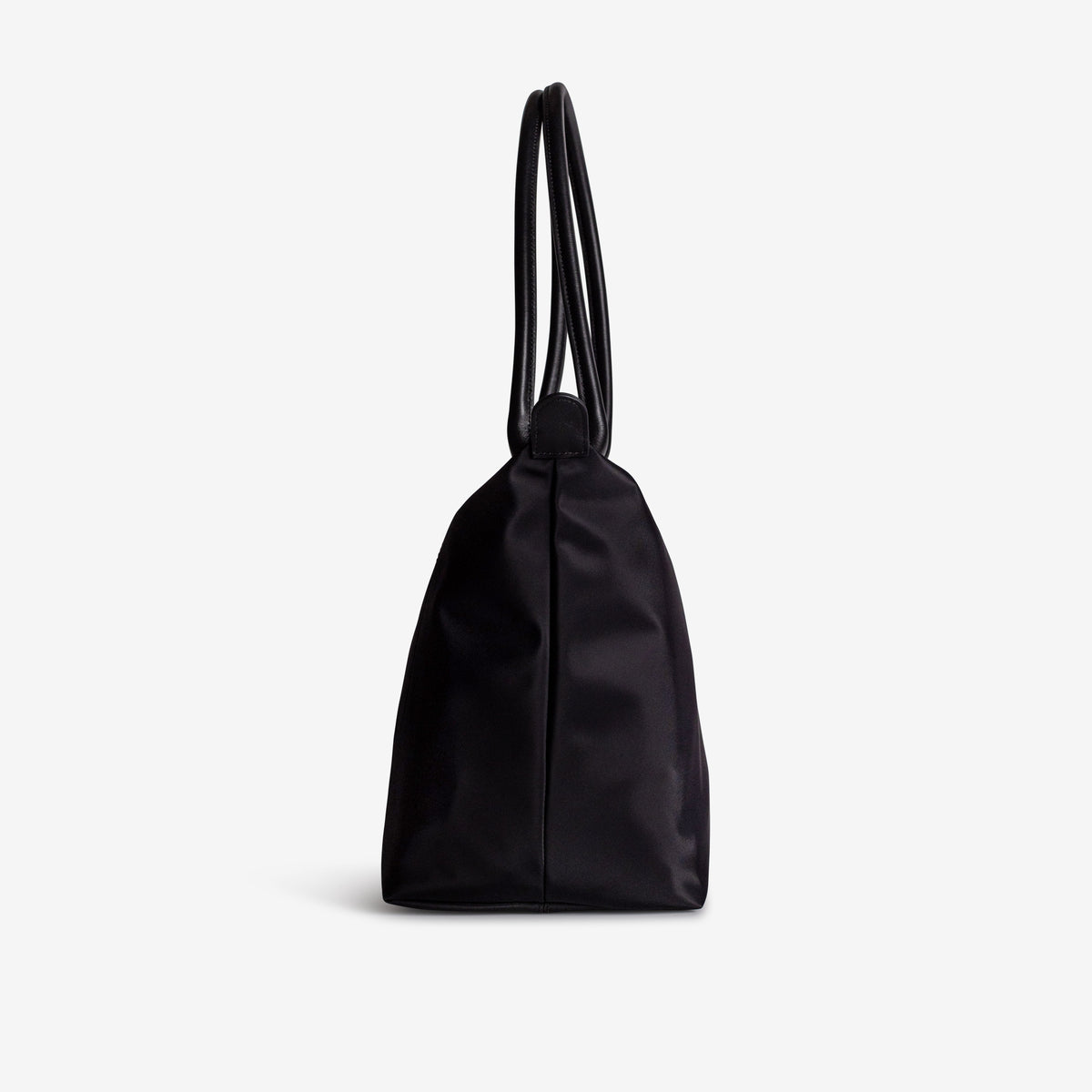 INTERLAKEN | Shopper Nylon classic schwarz/silber - seitlich