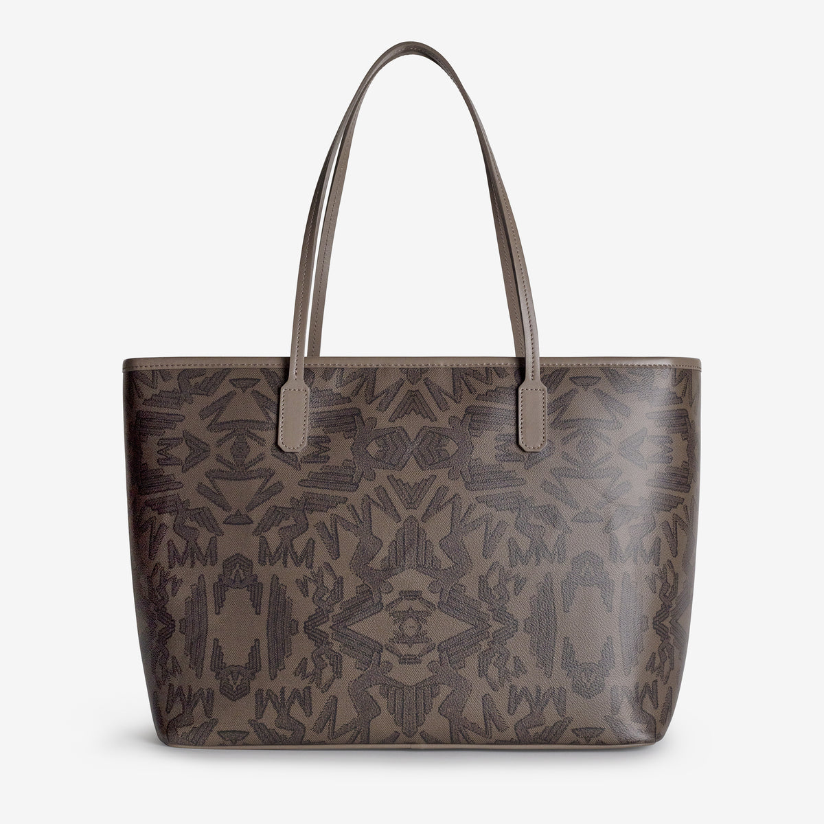 BERN | Shopper Maze schwarz fango/gold - von hinten