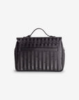 MARLY | Umhängetasche Diamonds classic schwarz/silber – hinten