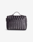 MEYRIN | Umhängetasche Diamonds classic schwarz/silber – hinten