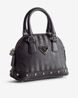 OETWIL | Handtasche Diamonds classic schwarz/silber – seitlich