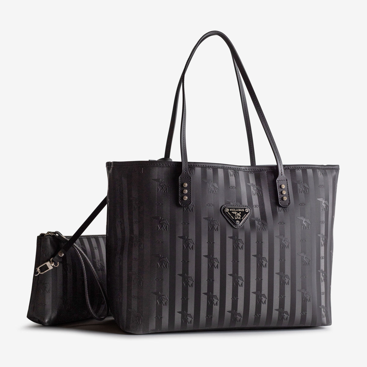 BERN | Shopper Diamonds classic schwarz/silber - seiltich