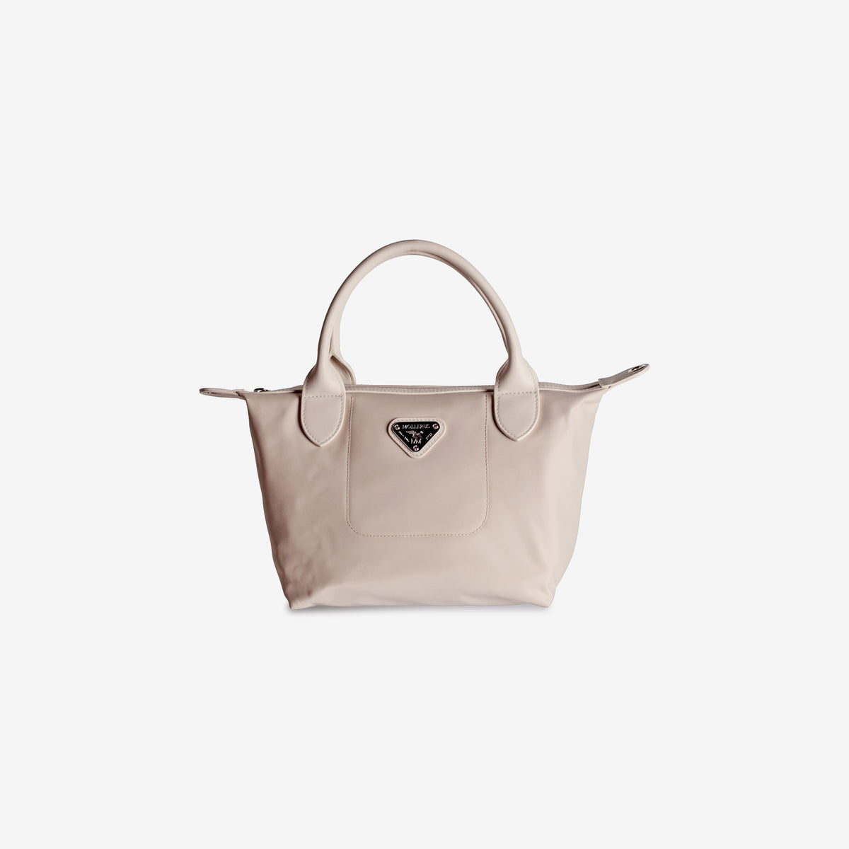 WENGEN | Shopper Nylon pearl weiss/silber - frontal