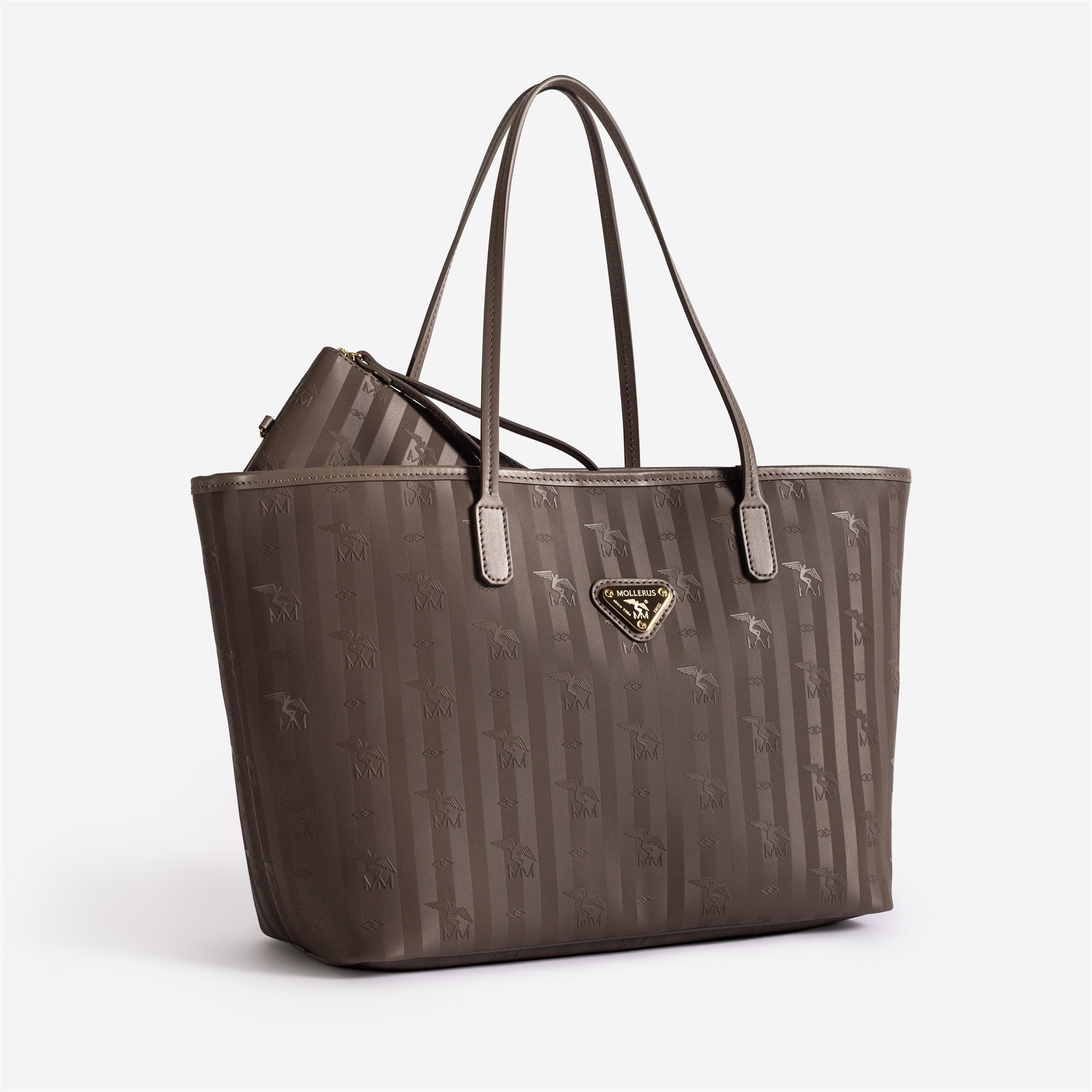 BERN | Shopper fango braun/gold - seiltich