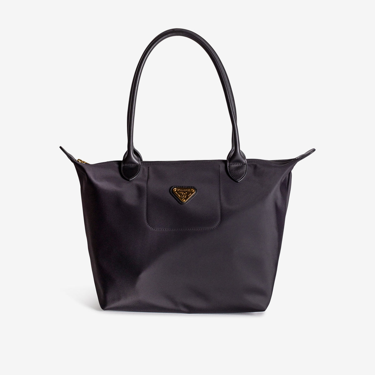 INTERLAKEN | Shopper Nylon classic schwarz/gold - frontal