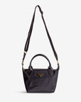 WENGEN | Shopper Nylon classic schwarz/gold - hängend