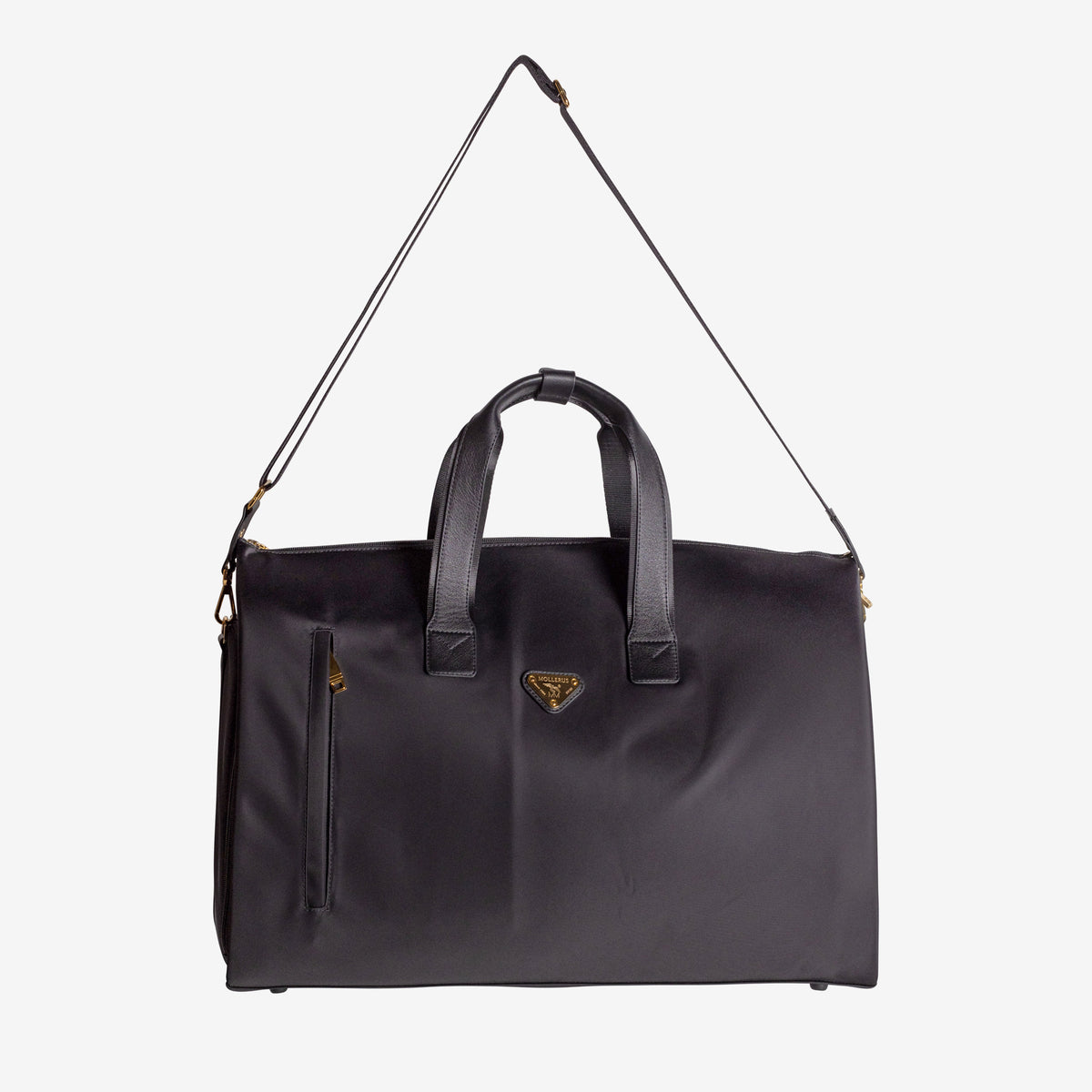 Seefeld | Reisetasche Nylon classic schwarz/gold - hängend