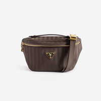 BRIENZ | Sac banane fango marron/doré