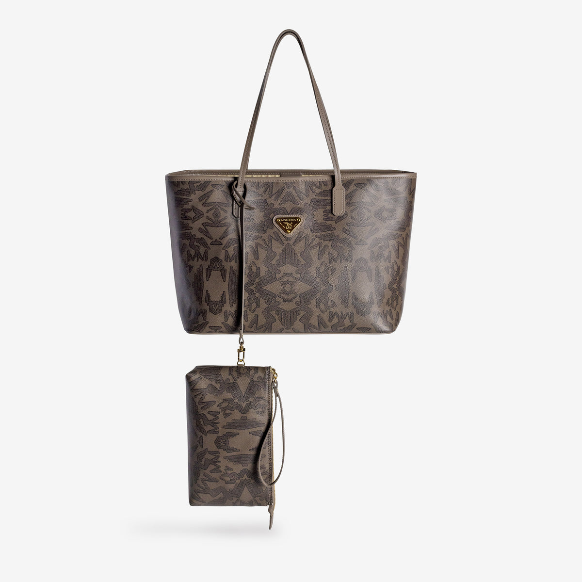 BERN | Shopper Maze schwarz fango/gold - hängend 