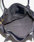 WENGEN | Shopper Nylon classic schwarz/gold - innen