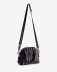 OETWIL | Handtasche Diamonds classic schwarz/silber – seitlich hängend