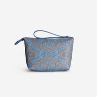 WEISSHORN | Necessaire maze grau/hellblau