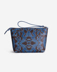 WEISSHORN | Necessaire maze braun/blau