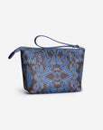 WEISSHORN | Necessaire maze braun/blau