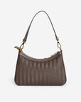 CASTIEL | Shopper fango braun/silber - von hinten
