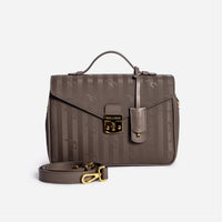 MARLY | Sac bandoulière fango marron/doré