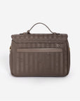 MARLY | Umhängetasche fango braun/gold  - von hinten