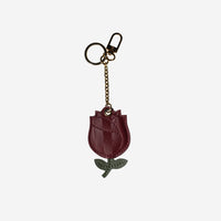 ROSE | Antique red/gold key ring