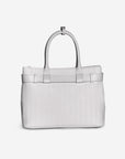 WITTNAU | Handtasche snow weiss/silber - von hinten 