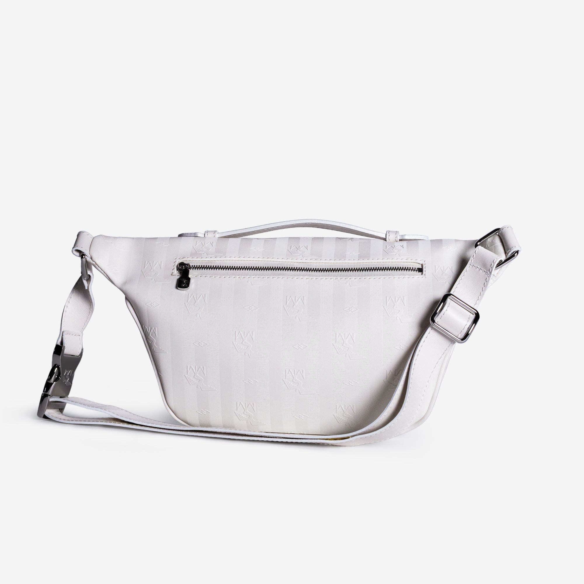 BRIENZ | Gürteltasche snow/weiss - von hinten 
