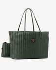 BERN | Shopper olive grün/gold - seitlich