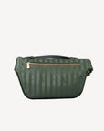 BRIENZ | Gürteltasche olive grün/gold - hinten