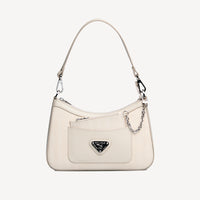 CASTIEL | Shoulder bag pearl/silver