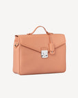 AVRY | Umhängetasche peach rosé/silber  - seitlich