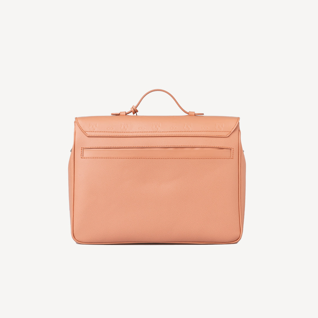 AVRY | Umhängetasche peach rosé/silber - hinten