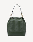 NIESEN | Beuteltasche olive grün/gold - hinten