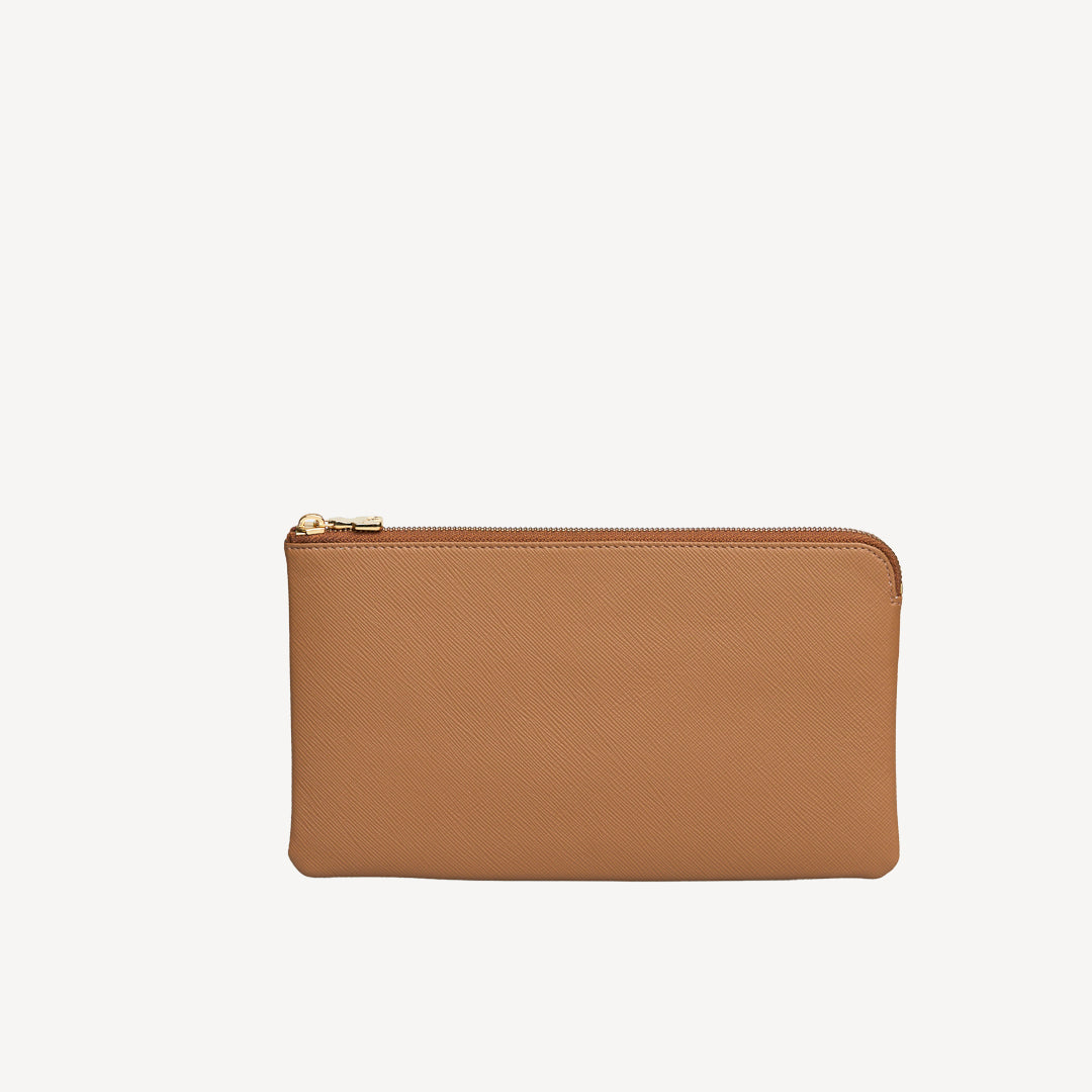 PIZ ELA | Necessaire Apfelleder ocker/gold