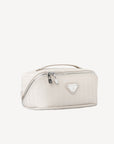 SERVAZ | Necessaire pearl weiss/silber - seitlich