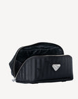 SERVAZ | Necessaire classic schwarz/silber - innen