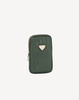 WILDHORN | Handyportemonnaie olive grün/gold - seitlich