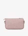 ZELL | Umhängetasche soft rosé/silber - VON HINTEN