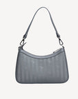 CASTIEL | Schultertasche elephant/silber - von hinten