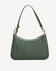 CASTIEL | Sac bandoulière vert olive/or