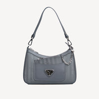 CASTIEL | Shoulder bag elephant grey/silver