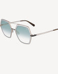 BALFRIN | Sonnenbrille blau/gold - seitlich