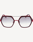 BALFRIN | Sonnenbrille rot - von vorne