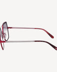 BALFRIN | Sonnenbrille rot - von der Seite