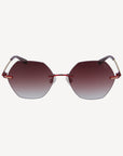LA BERRA | Sonnenbrille rot/gold - von vorne