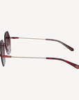 LA BERRA | Sonnenbrille rot/gold - von der Seite