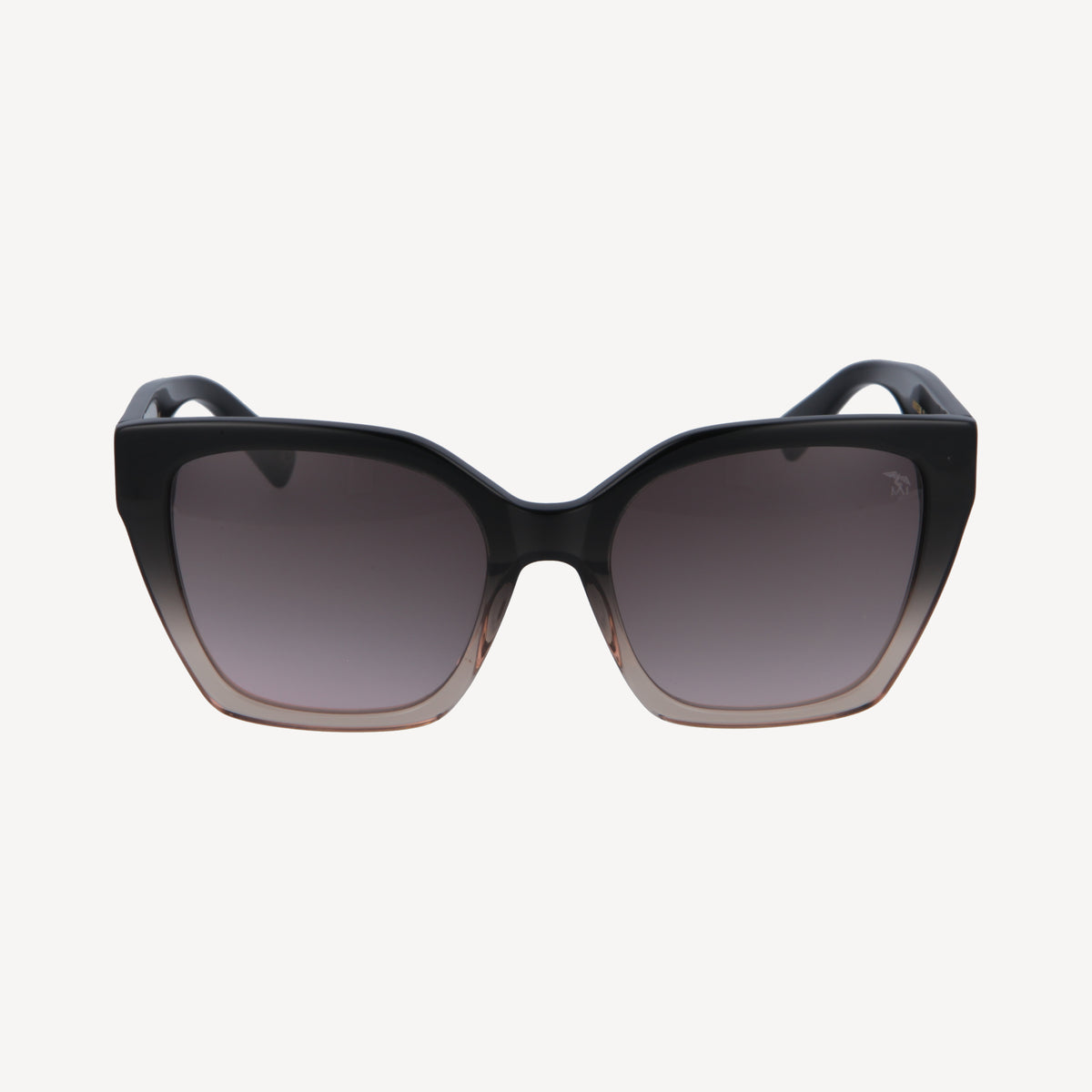 MONTE BAR | Sonnenbrille schwarz beige/silberMONTE BAR | Sonnenbrille schwarz beige/silber - FRONTAL