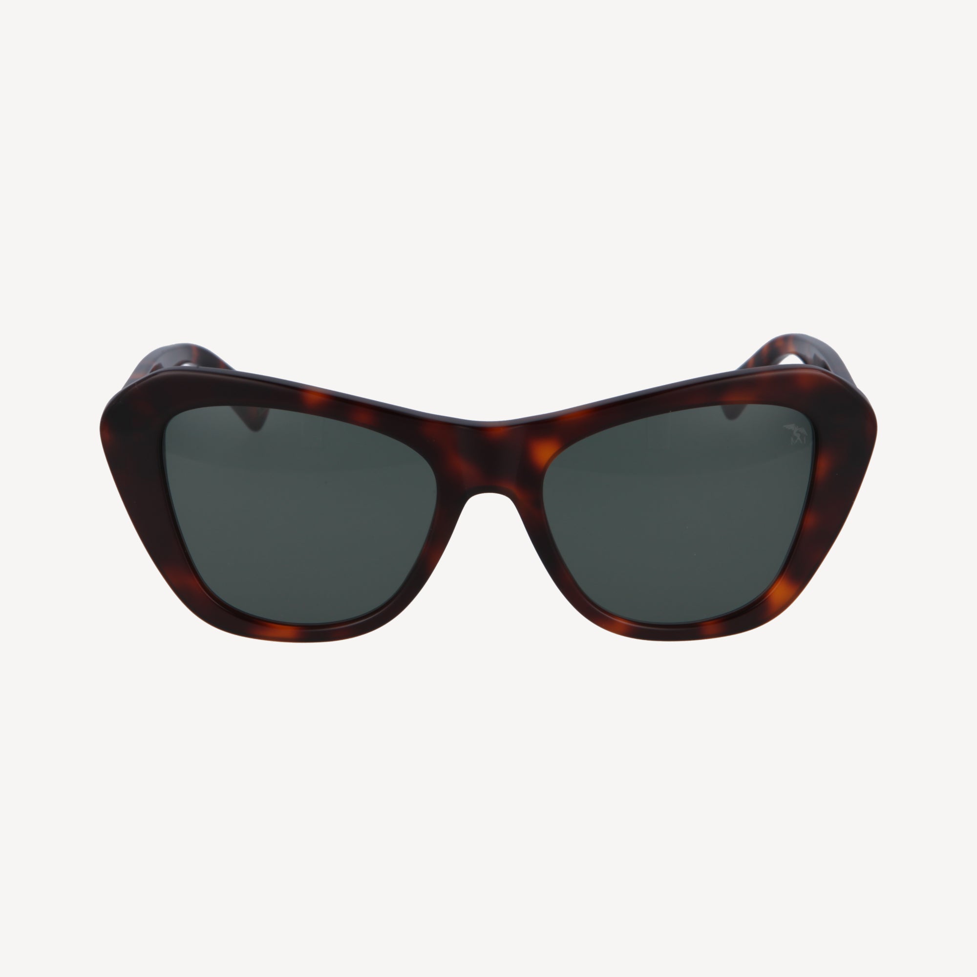 SALVATORE | Sonnenbrille braun/silber - FRONTAL