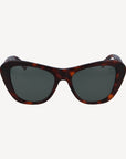 SALVATORE | Sonnenbrille braun/silber - FRONTAL